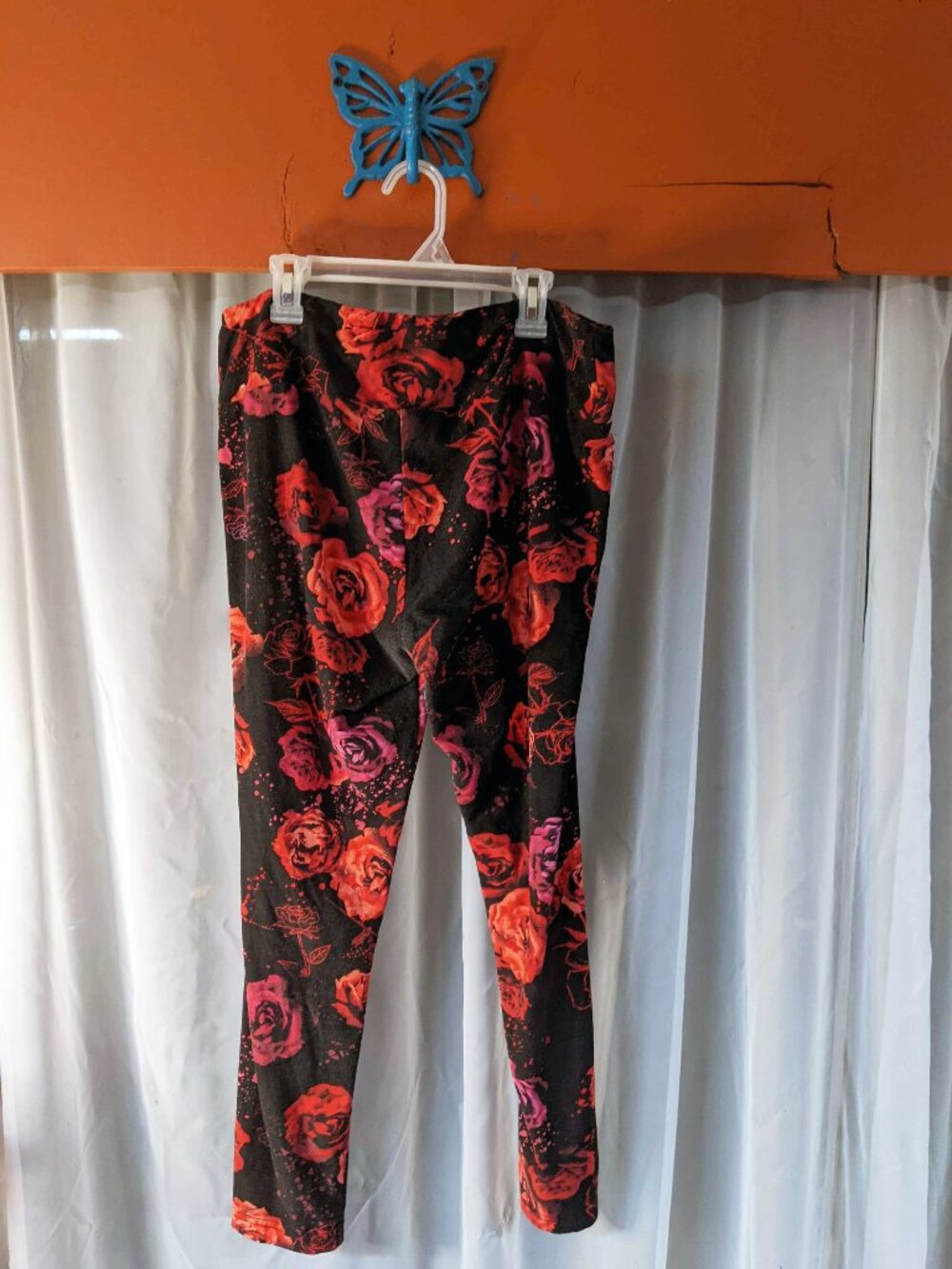 No Boundaries Floral Leggings! XXL!